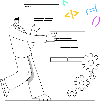 Web Development Illustration